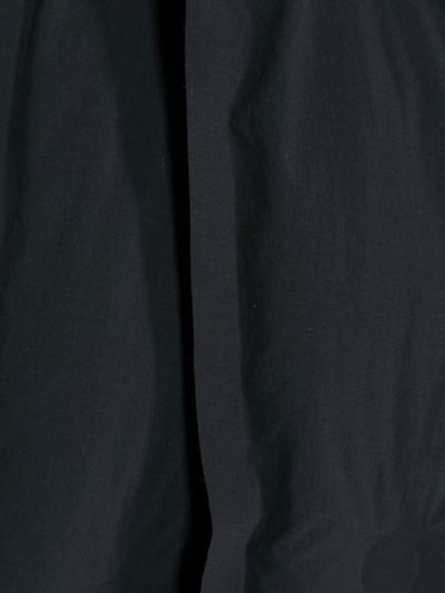 Maison Margiela Ribbed Cashmere Scarf In Black