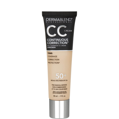 Shop Dermablend Continuous Correction Cc Cream Spf 50 1 Fl. Oz. In 25n Light 1
