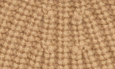 Shop Vince Knit Merino Wool & Cashmere Beanie Hat In Camel