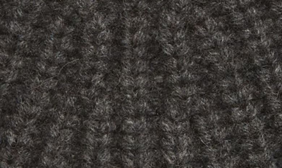 Shop Vince Knit Merino Wool & Cashmere Beanie Hat In Charcoal