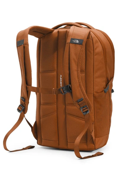 Shop The North Face Jester Water Repellent Backpack In Leather Brown/ Black