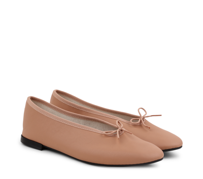 Shop Repetto Lilouh Ballerinas In Carnation Nude