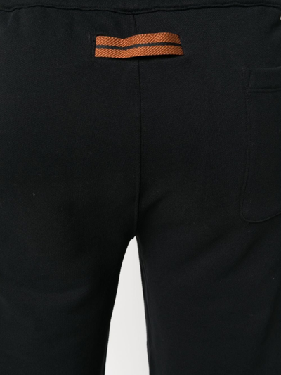Shop Zegna Elasticated-waist Track Pants In Schwarz