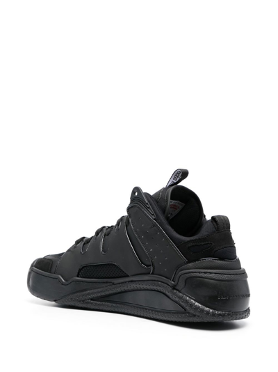 Gcds Low-top Lace-up Sneakers In Schwarz