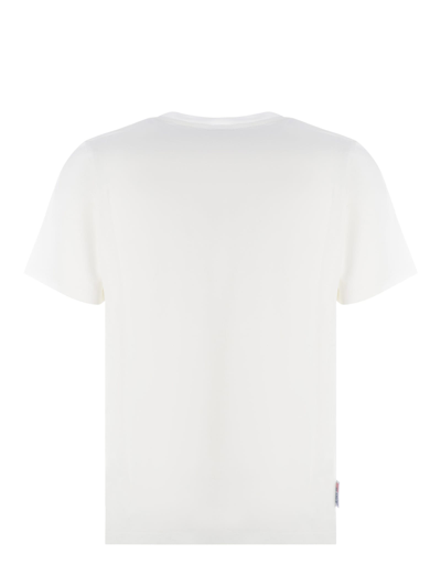 Shop Autry T-shirt  In Cotton In Bianco