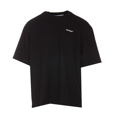Shop Off-white Chain Arrow Skate T-shirt In Black