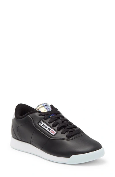 Reebok Princess Sneaker In Core Black/ftwr White/glass Blue | ModeSens