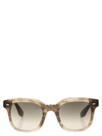 Shop Oliver Peoples X Brunello Cucinelli Filu' Sunglasses In Multi