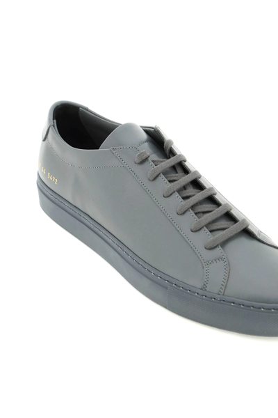 Common Projects Retro Low-top Sneakers In Grey