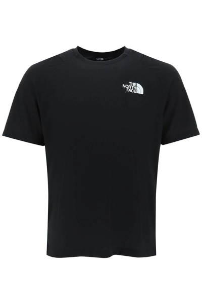 Shop The North Face 'mountain Athletics' Technical Jersey T-shirt In Black