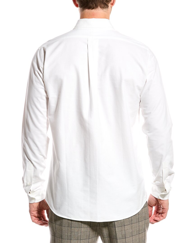 Shop Kenzo Woven Shirt In White