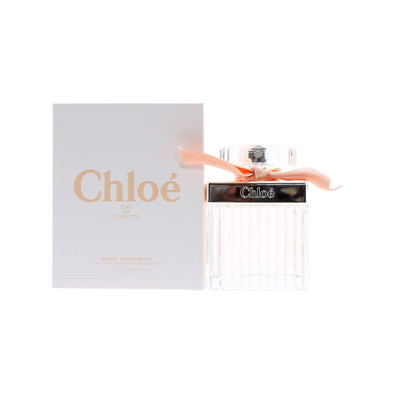 Shop Chloé Rose Tangerine Ladiesedt Spray 2.5 oz In White