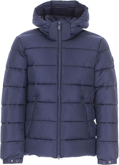 Save The Duck Mens Blue Down Jacket | ModeSens