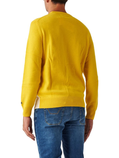 Shop Mc2 Saint Barth Men's Yellow Other Materials Sweater