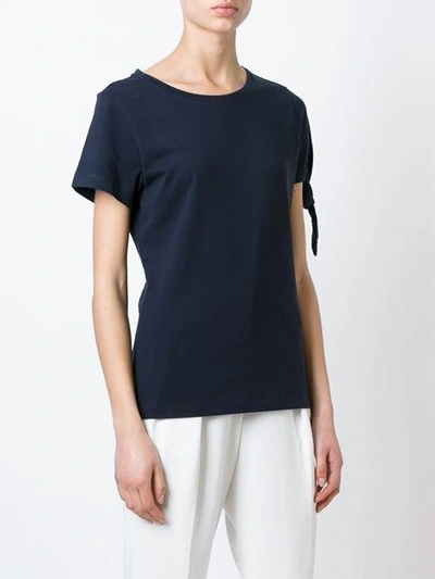 Shop Jw Anderson Knotted Sleeve T-shirt