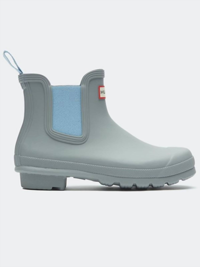Shop Hunter Women's Original Chelsea Boots In Tundra Grey/blue Frost In Multi