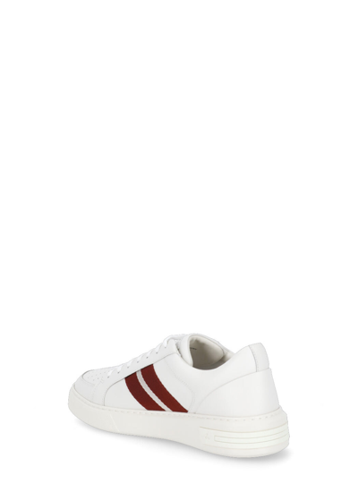 Shop Bally Sneakers In 0300 White
