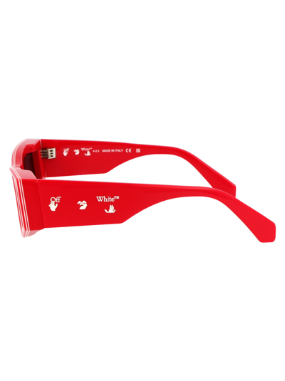 Shop Off-white Andy Sunglasses In 2507 Red