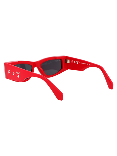 Shop Off-white Andy Sunglasses In 2507 Red