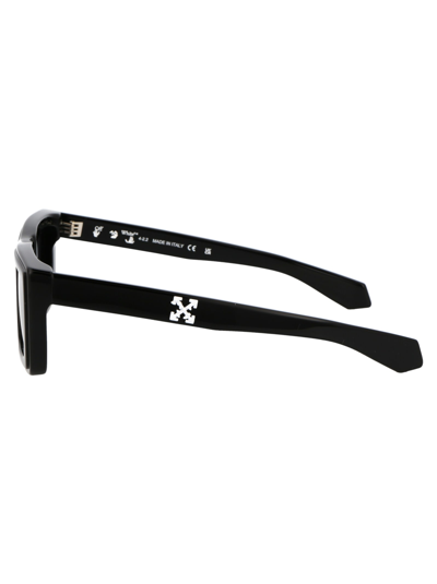 Off-white Jacob Rectangular Sunglasses In 1007 Black