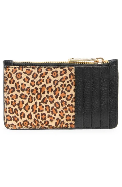 Shop Aimee Kestenberg Melbourne Leather Wallet In Micro Leopard