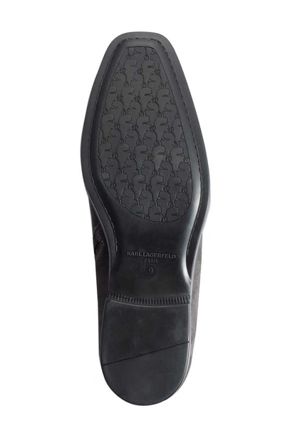 Karl Lagerfeld Men's Suede Chelsea Boots In Grey