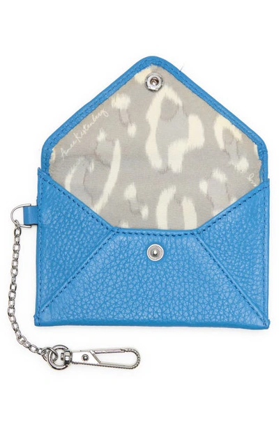 Shop Aimee Kestenberg Ashley Leather Pouch In Memphis Blue