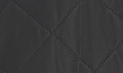 Calvin Klein Quilted Bomber Jacket In Black
