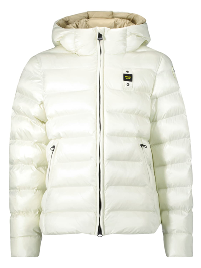 Blauer Usa Kids Winter Jacket For Girls In Offwhite | ModeSens