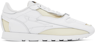 Shop Maison Margiela White Reebok Classics Edition Memory Of Sneakers In T1003 White