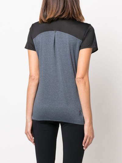 Shop On Running Short Sleeve T-shirt In Black