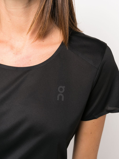 Shop On Running Short Sleeve T-shirt In Black