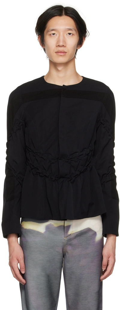 Ponder.er Ssense Exclusive Black Bolt Jacket In Black
