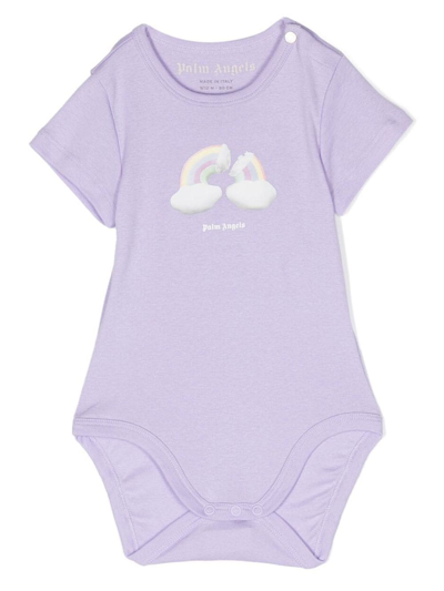Palm Angels Baby Girl's Cotton Bodysuit, Pack Of 3 In Pink