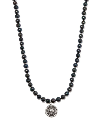 Shop Pyrrha What Once Was Pearl Necklace In Silver