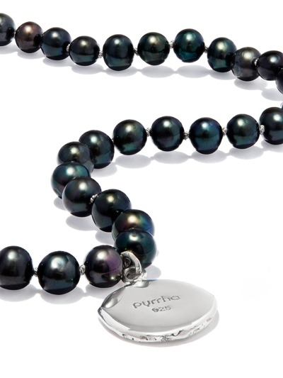 Shop Pyrrha What Once Was Pearl Necklace In Silver
