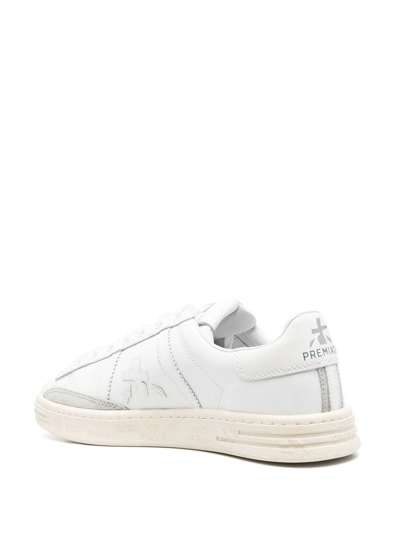 Shop Premiata Russel Low-top Sneakers In White
