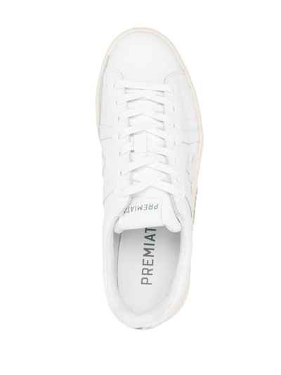 Shop Premiata Russel Low-top Sneakers In White