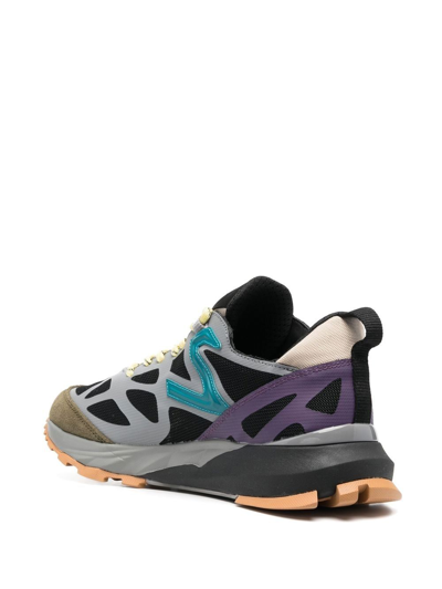 Philippe Model Roc X Suede Sneakers In Grey