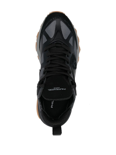 Philippe Model Rocx Low-top Sneakers In Black
