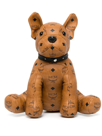 Shop Mcm M Pup Doll In Neutrals