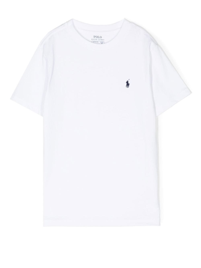 Shop Ralph Lauren Logo-embroidered T-shirt Set In Black