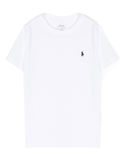 Polo Ralph Lauren Logo-embroidered T-shirt Set In Multicolour