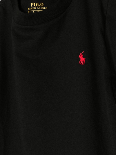 Polo Ralph Lauren Logo-embroidered T-shirt Set In Multicolour