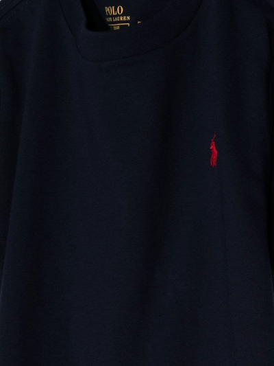 Polo Ralph Lauren Logo-embroidered Three-pack T-shirts In Multicolour