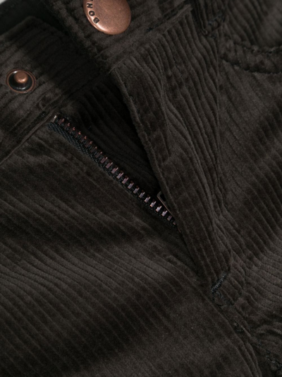 Bonpoint Straight-leg Corduroy Trousers In Grey
