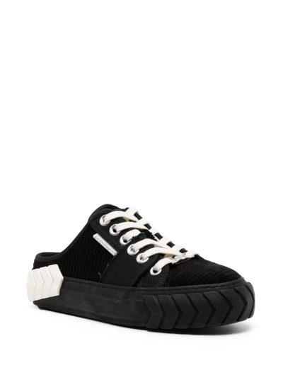 Shop Both Low-top Canvas Sneakers In Black