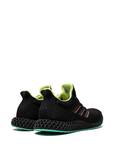 Shop Adidas Originals Futurecraft 4d "black/neon" Sneakers