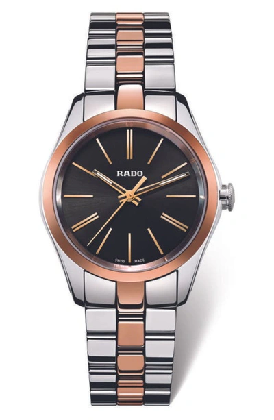 Shop Rado Two-tone Stainless Steel Bracelet Watch, 32mm