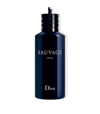 Shop Dior Sauvage Parfum Refill (300ml) In Multi